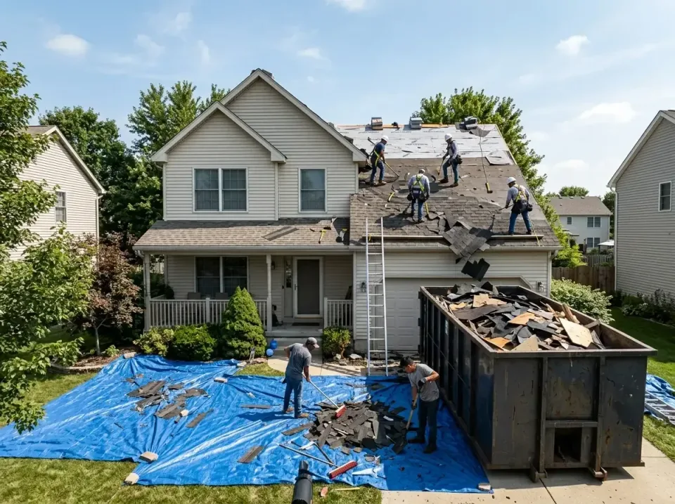 roof-replacement-debris-remova-004 — frequently asked questions, Cheapest Dumpster Rentals in Auburndale, FL